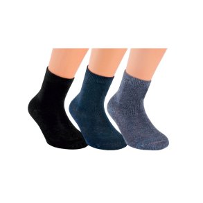 Socken - UNI COLOR - 3er-Pack